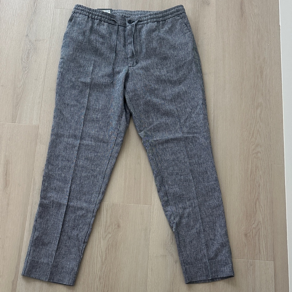 J. Lindeberg Baron Linen Structure Pants